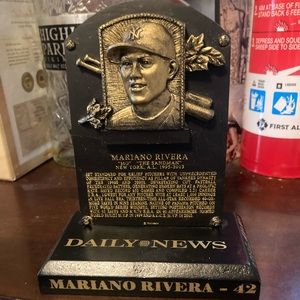 Mariano Rivera HOF plaque